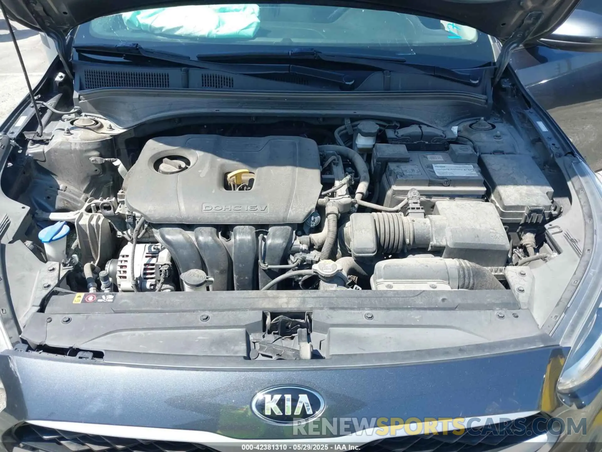 10 fotografías del automóvil dañado 3KPF24AD5LE223787 KIA FORTE 2020