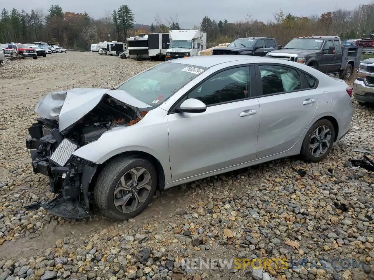 1 fotografías del automóvil dañado 3KPF24AD5LE230514 KIA FORTE 2020