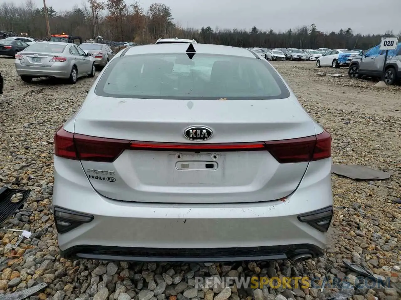 6 fotografías del automóvil dañado 3KPF24AD5LE230514 KIA FORTE 2020