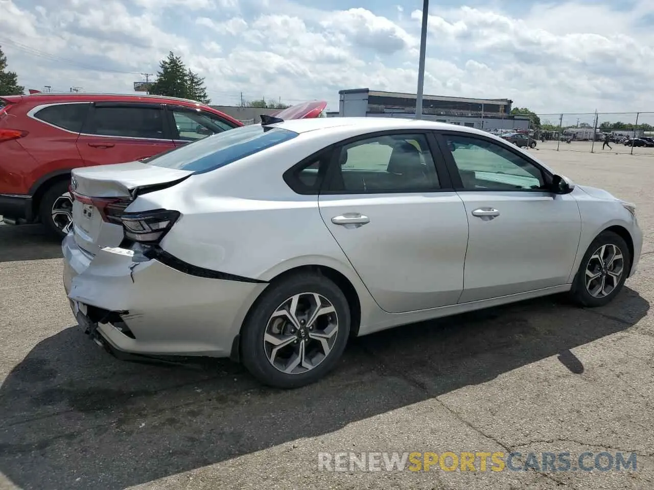 3 fotografías del automóvil dañado 3KPF24AD5LE240217 KIA FORTE 2020