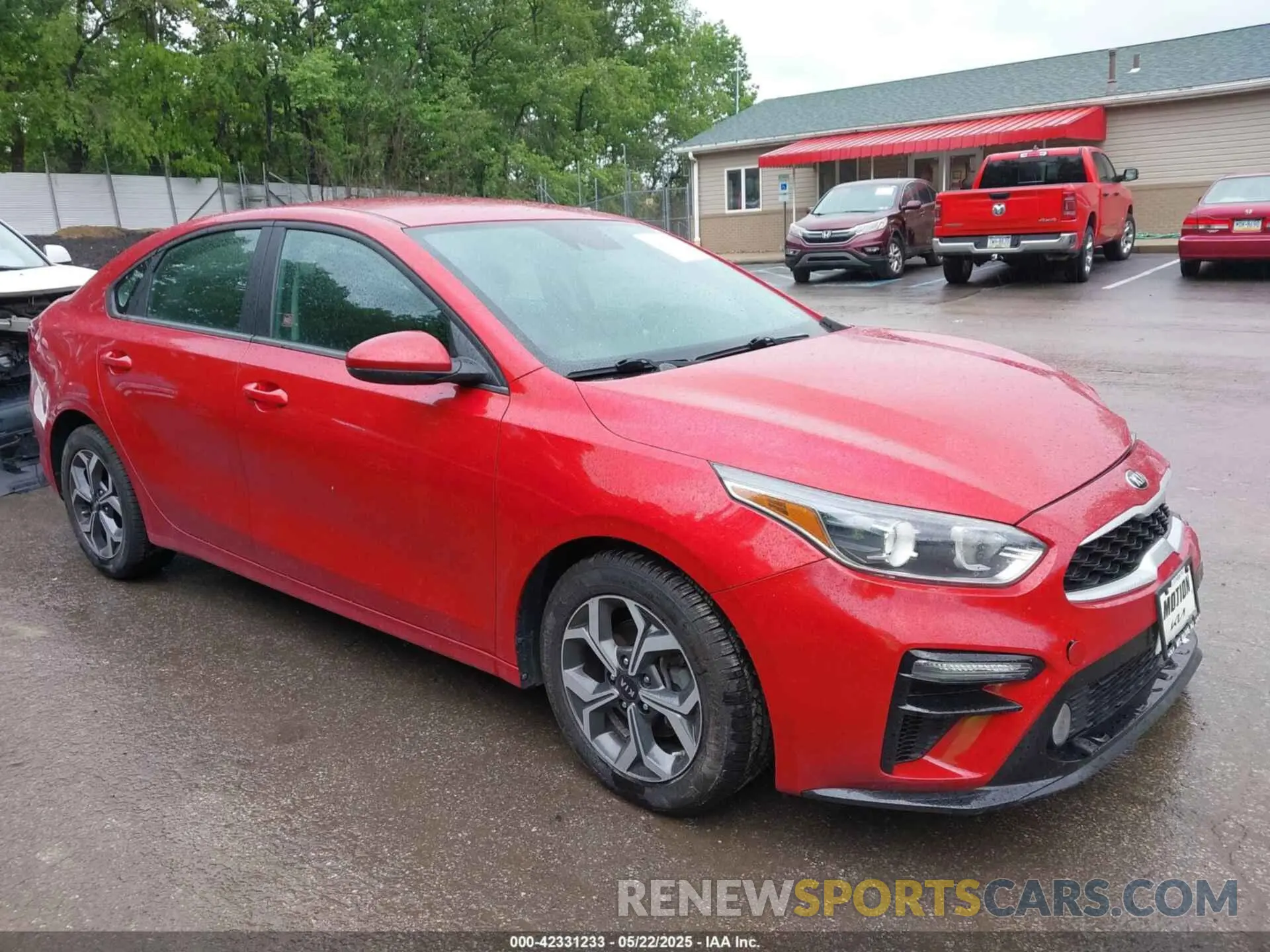 1 fotografías del automóvil dañado 3KPF24AD5LE255316 KIA FORTE 2020