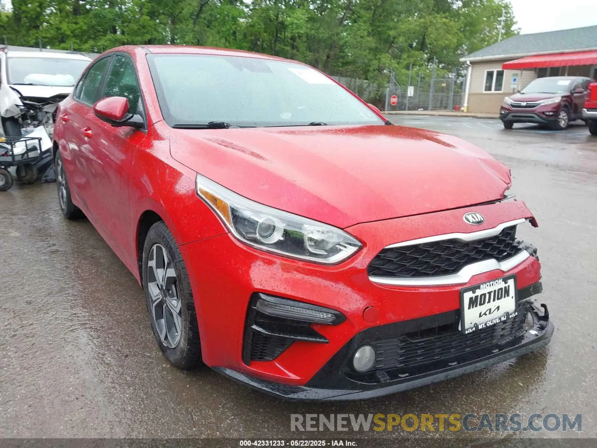 22 fotografías del automóvil dañado 3KPF24AD5LE255316 KIA FORTE 2020
