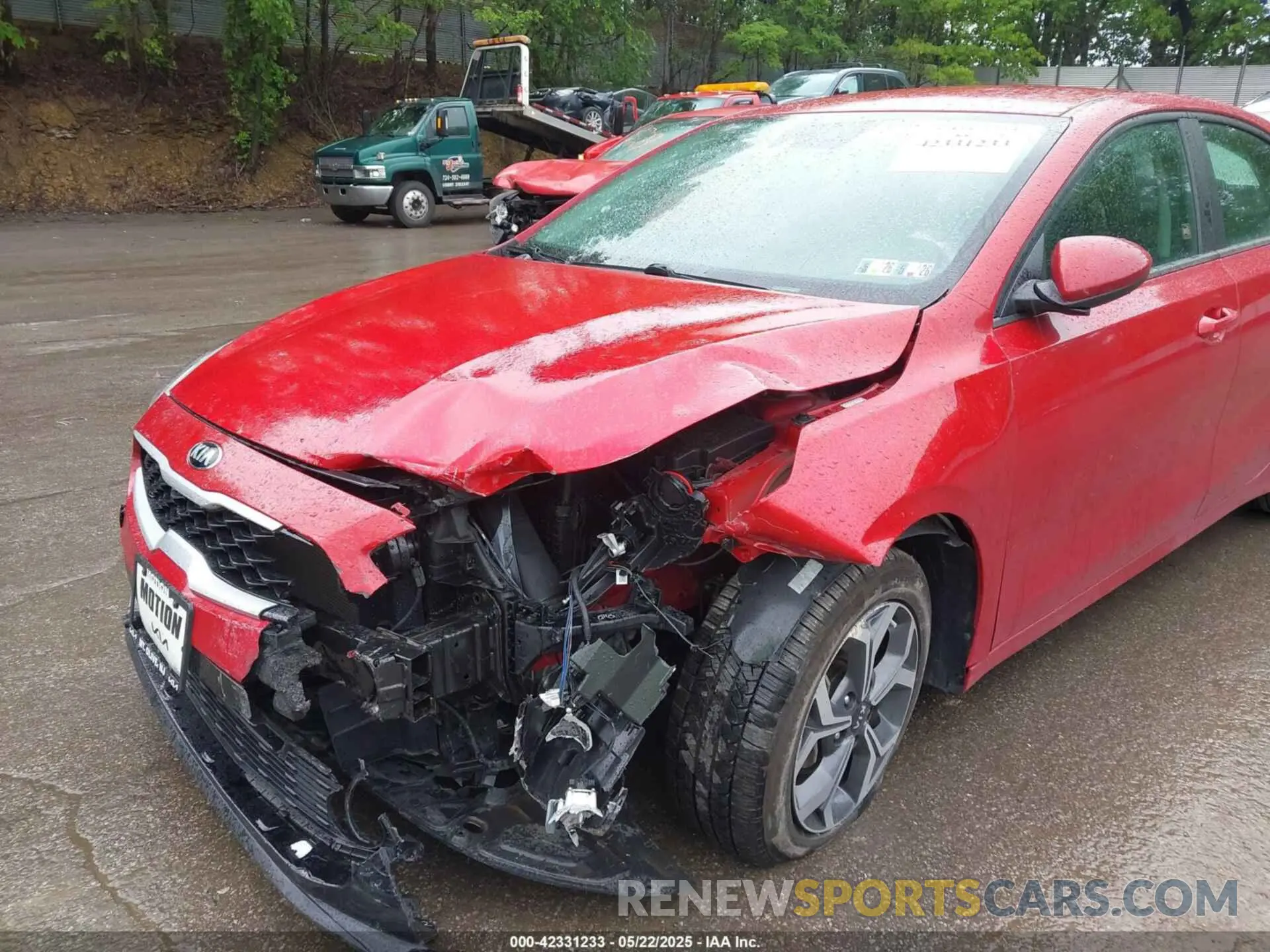 6 fotografías del automóvil dañado 3KPF24AD5LE255316 KIA FORTE 2020