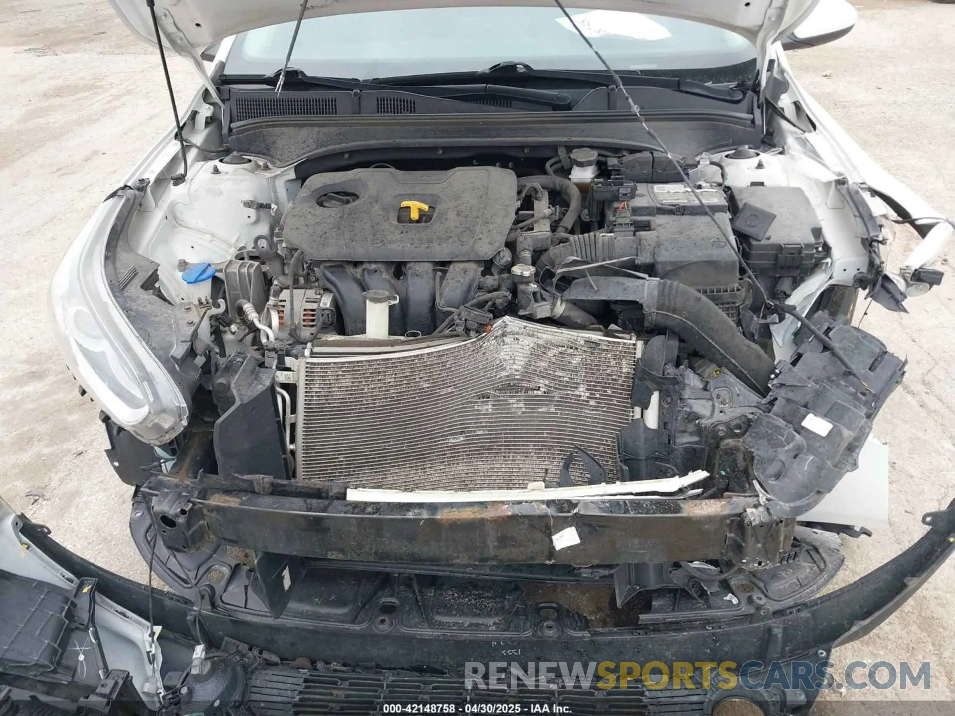 10 fotografías del automóvil dañado 3KPF24AD6LE173160 KIA FORTE 2020