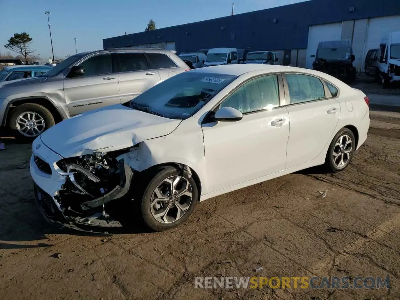1 fotografías del automóvil dañado 3KPF24AD6LE186569 KIA FORTE 2020
