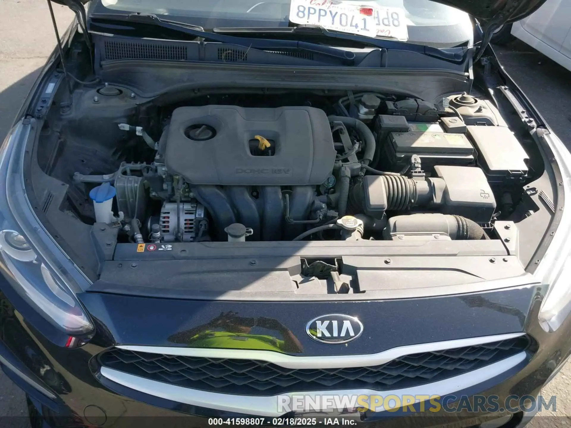 10 fotografías del automóvil dañado 3KPF24AD6LE193165 KIA FORTE 2020