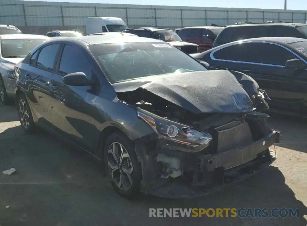 4 fotografías del automóvil dañado 3KPF24AD6LE208196 KIA FORTE 2020