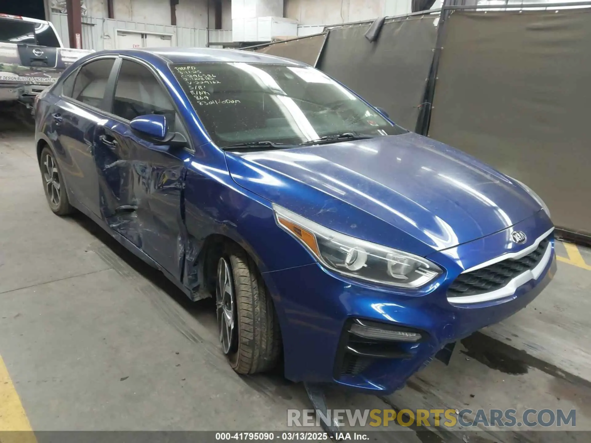 1 fotografías del automóvil dañado 3KPF24AD6LE229162 KIA FORTE 2020