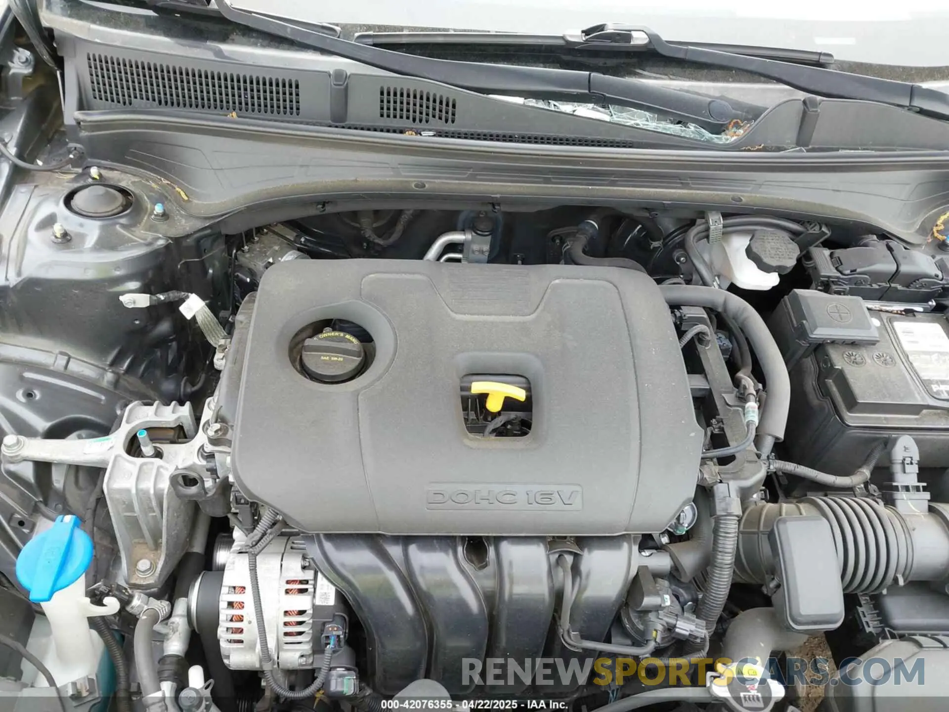 10 fotografías del automóvil dañado 3KPF24AD6LE231168 KIA FORTE 2020