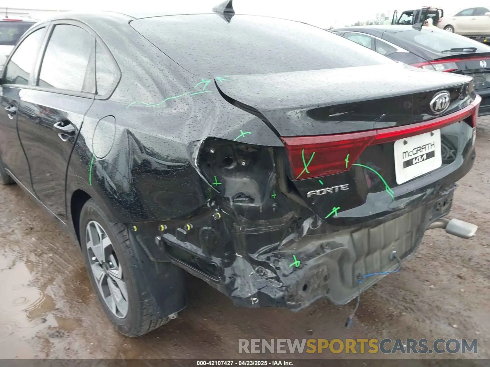 18 fotografías del automóvil dañado 3KPF24AD6LE232630 KIA FORTE 2020
