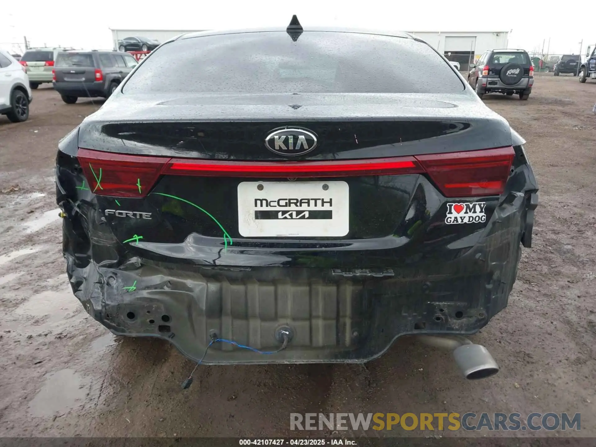 6 fotografías del automóvil dañado 3KPF24AD6LE232630 KIA FORTE 2020