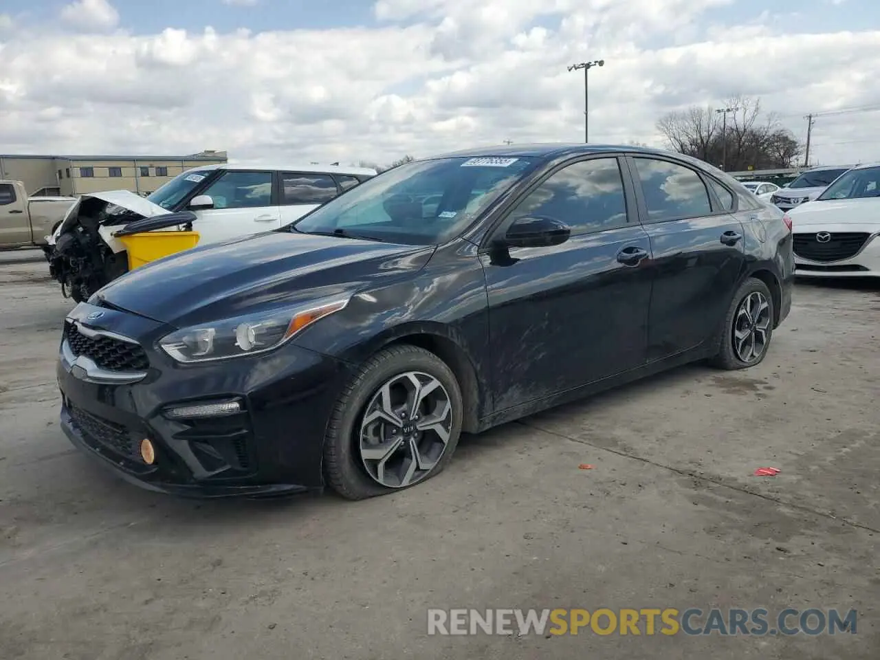 1 fotografías del automóvil dañado 3KPF24AD6LE241439 KIA FORTE 2020