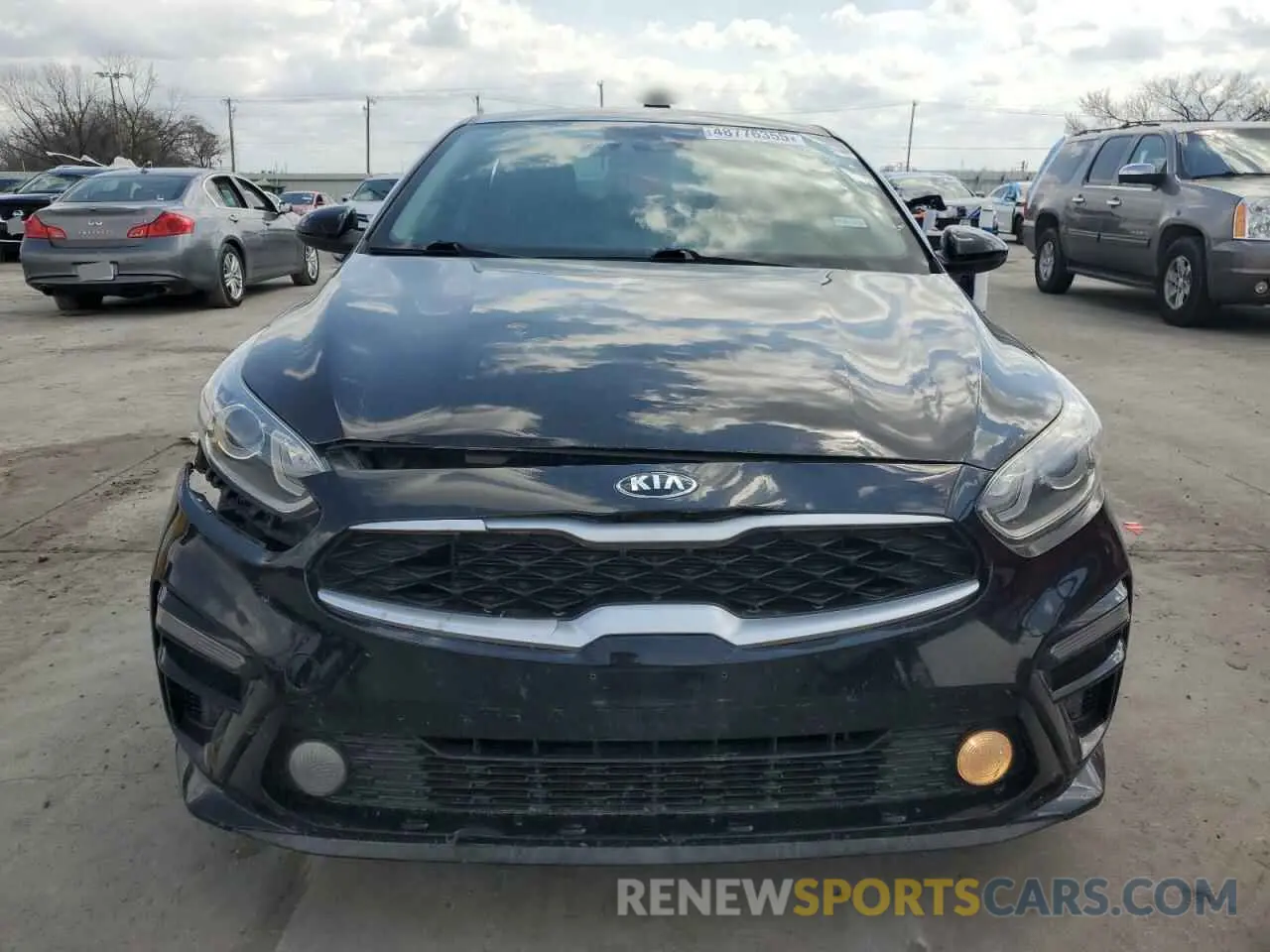 5 fotografías del automóvil dañado 3KPF24AD6LE241439 KIA FORTE 2020