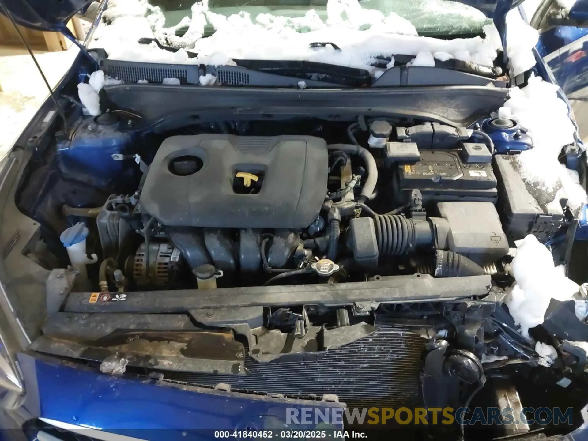 10 fotografías del automóvil dañado 3KPF24AD6LE242204 KIA FORTE 2020