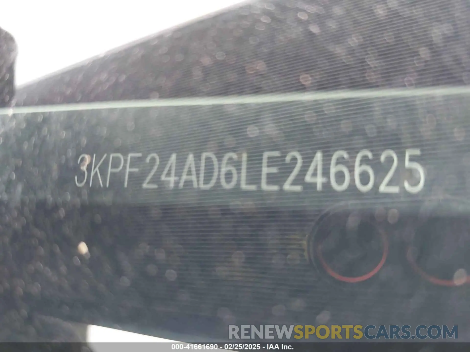 9 fotografías del automóvil dañado 3KPF24AD6LE246625 KIA FORTE 2020