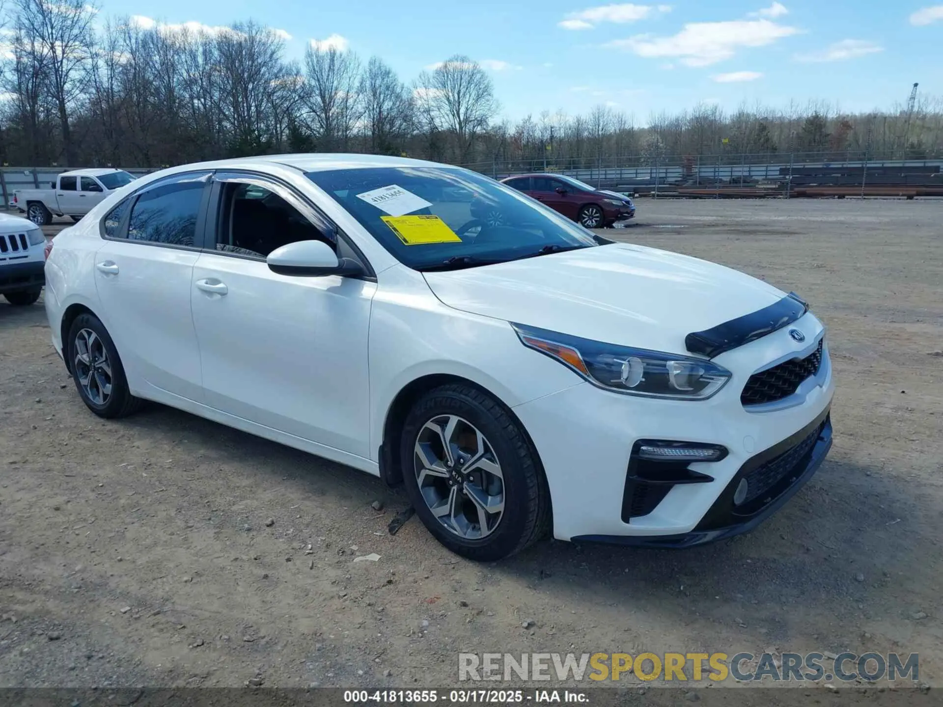 1 fotografías del automóvil dañado 3KPF24AD6LE252277 KIA FORTE 2020