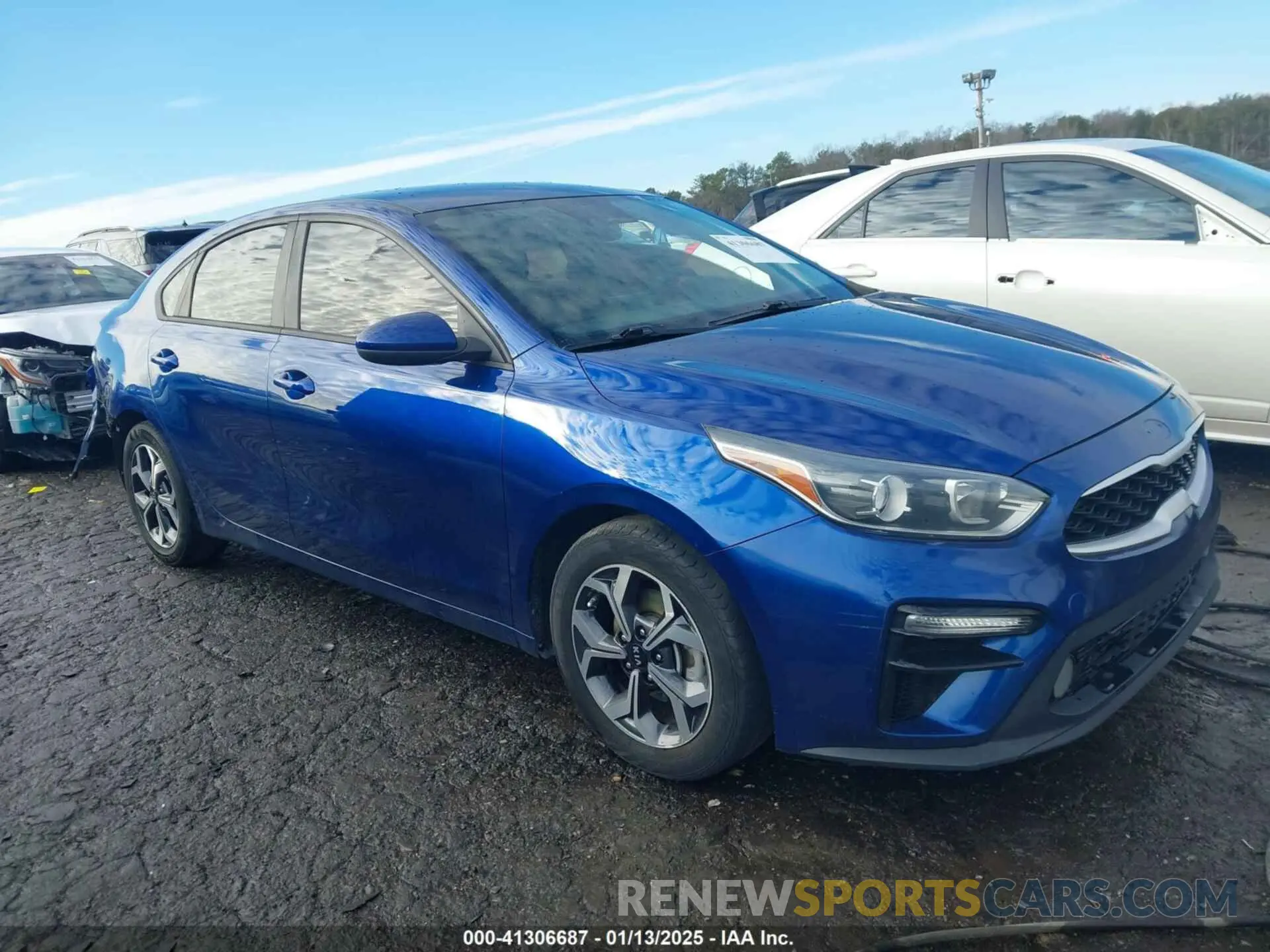 1 fotografías del automóvil dañado 3KPF24AD7LE164998 KIA FORTE 2020