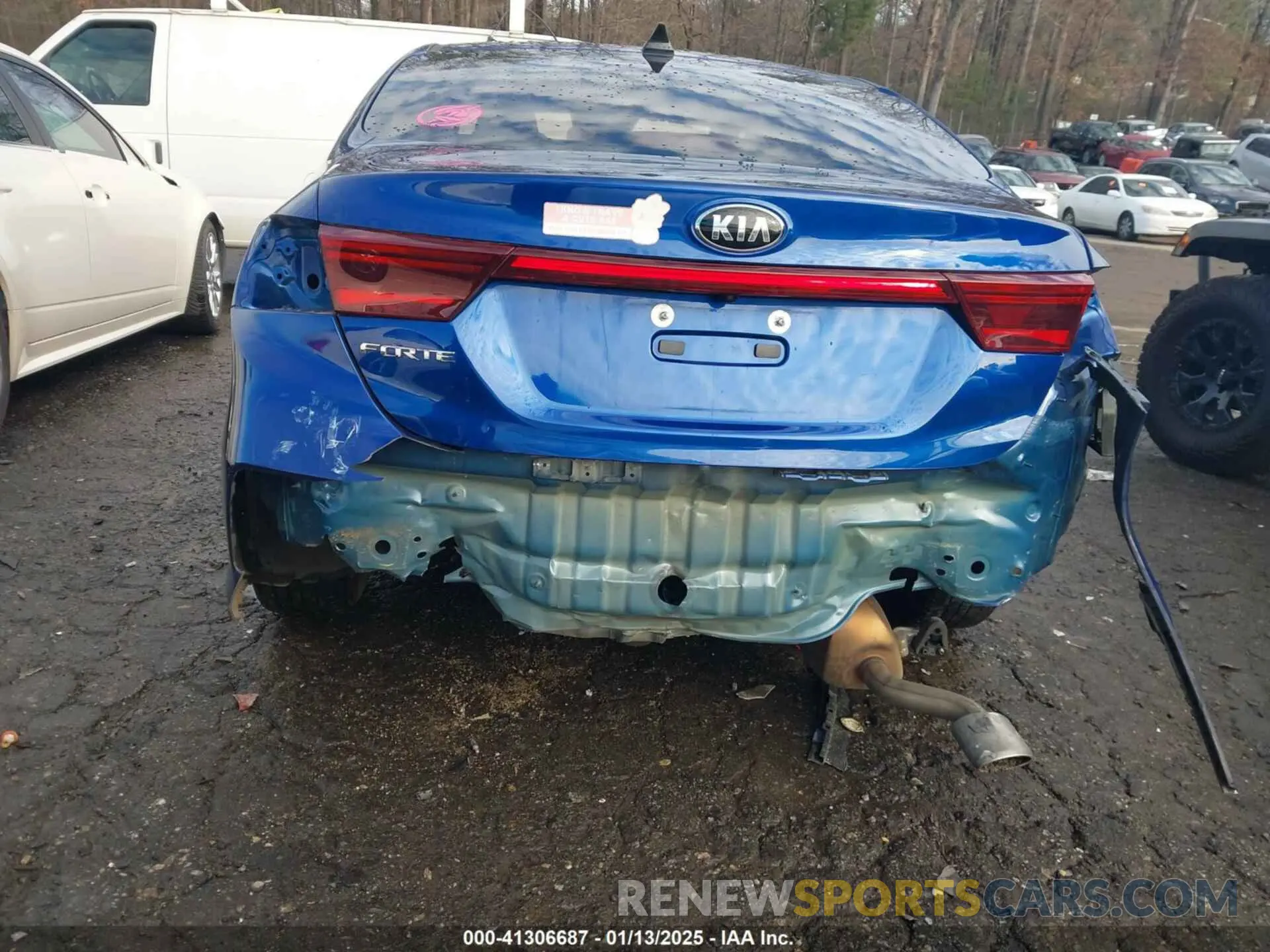 6 fotografías del automóvil dañado 3KPF24AD7LE164998 KIA FORTE 2020