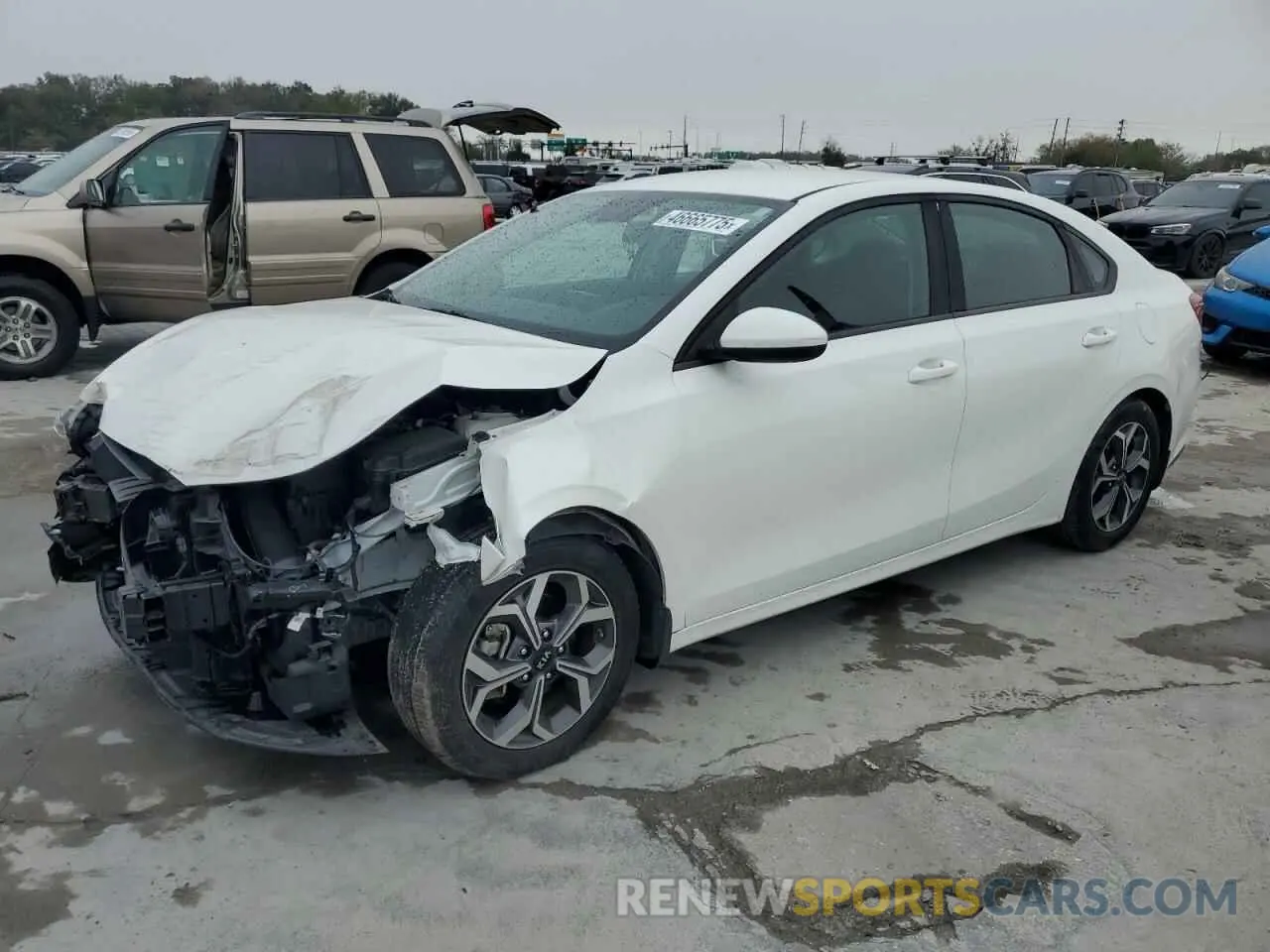 1 fotografías del automóvil dañado 3KPF24AD7LE187696 KIA FORTE 2020