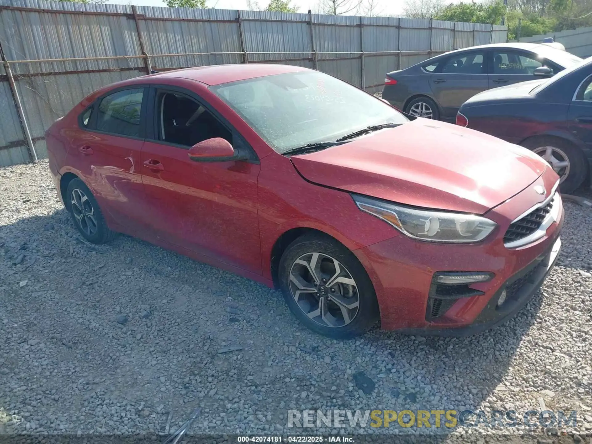1 fotografías del automóvil dañado 3KPF24AD7LE212337 KIA FORTE 2020