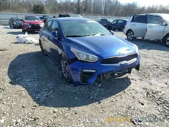 10 fotografías del automóvil dañado 3KPF24AD7LE216615 KIA FORTE 2020