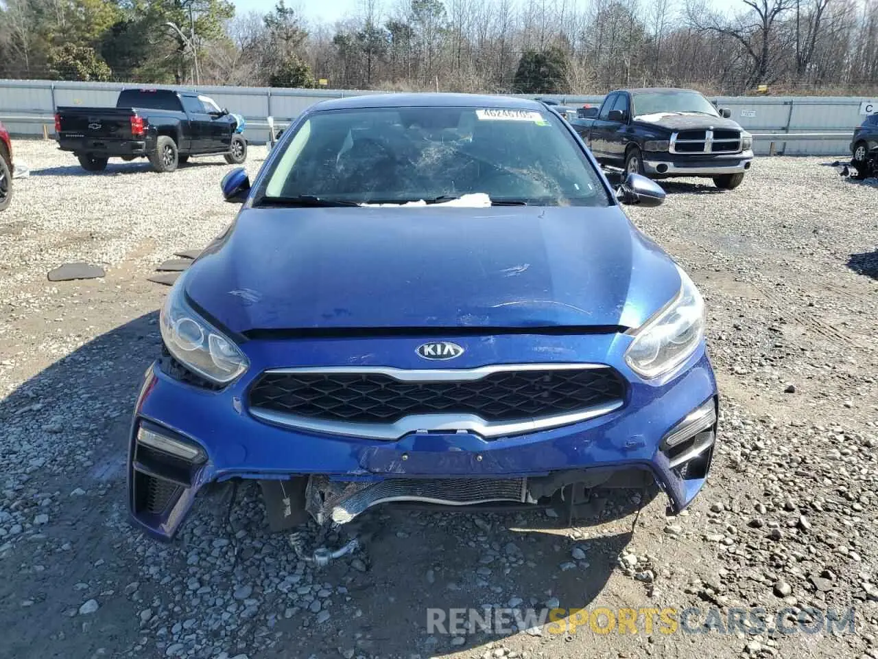 5 fotografías del automóvil dañado 3KPF24AD7LE216615 KIA FORTE 2020
