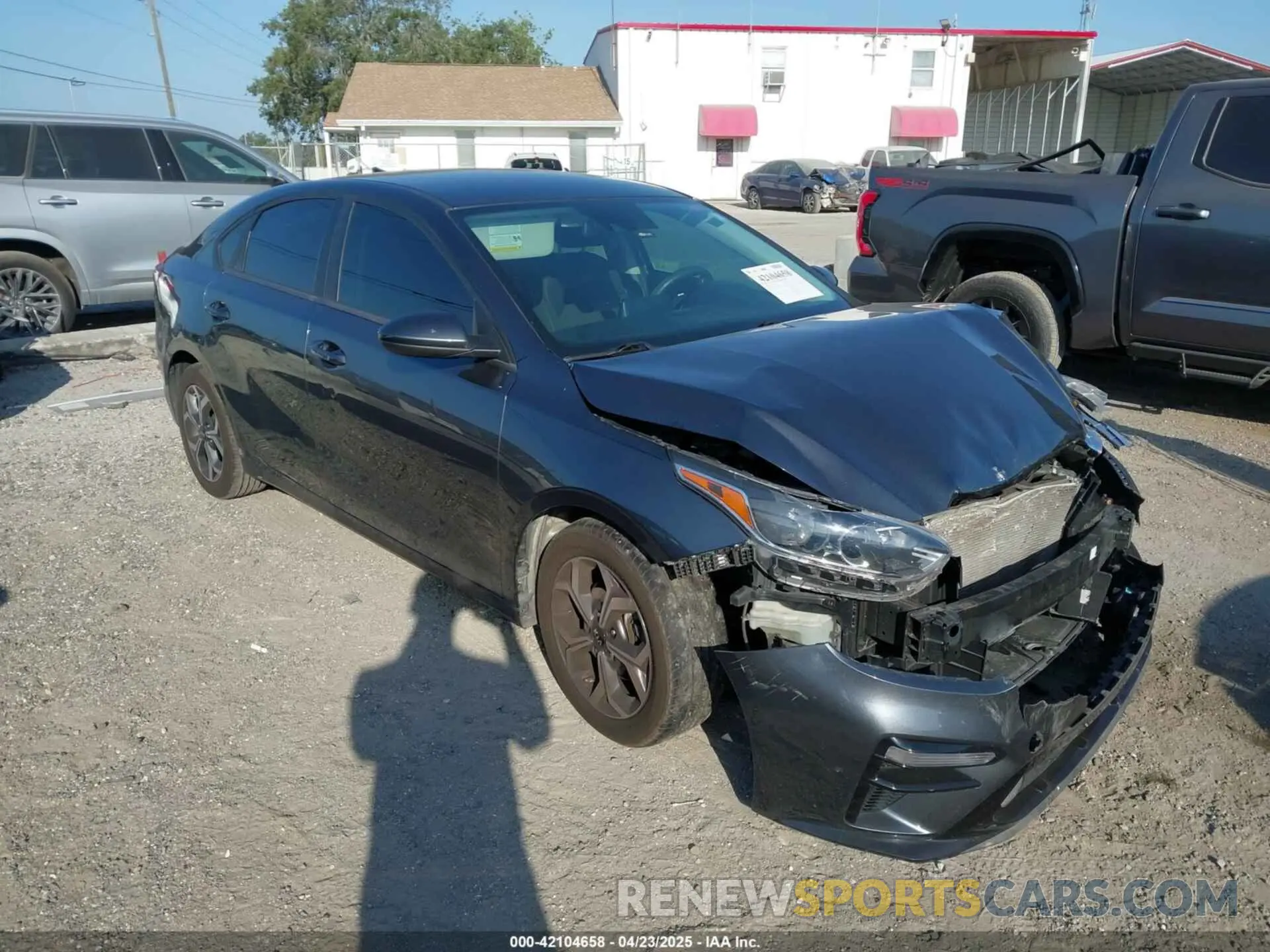 1 fotografías del automóvil dañado 3KPF24AD7LE228649 KIA FORTE 2020