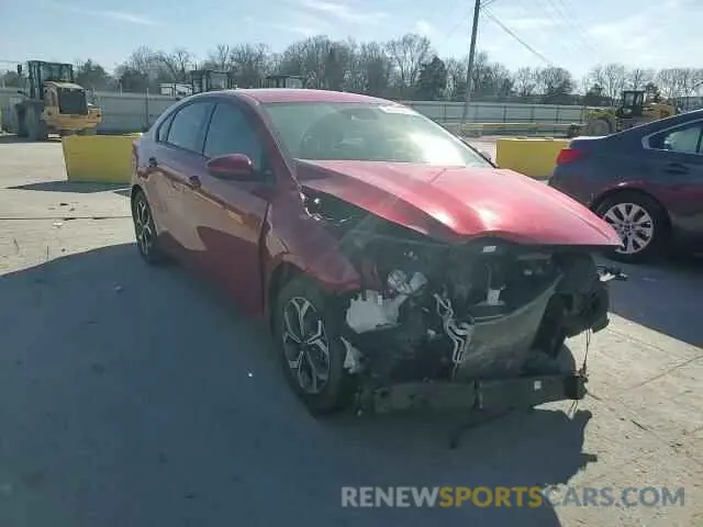 10 fotografías del automóvil dañado 3KPF24AD8LE141794 KIA FORTE 2020