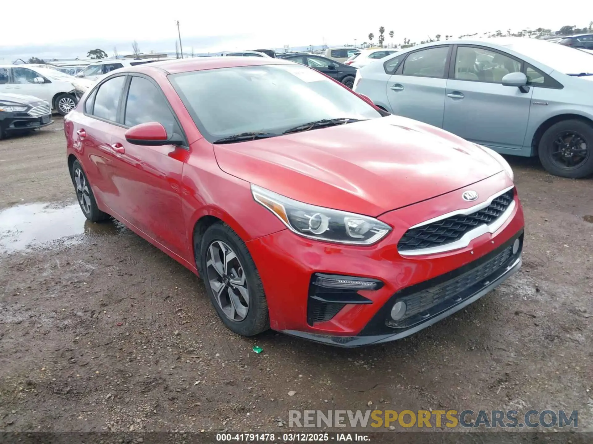 1 fotografías del automóvil dañado 3KPF24AD8LE150074 KIA FORTE 2020