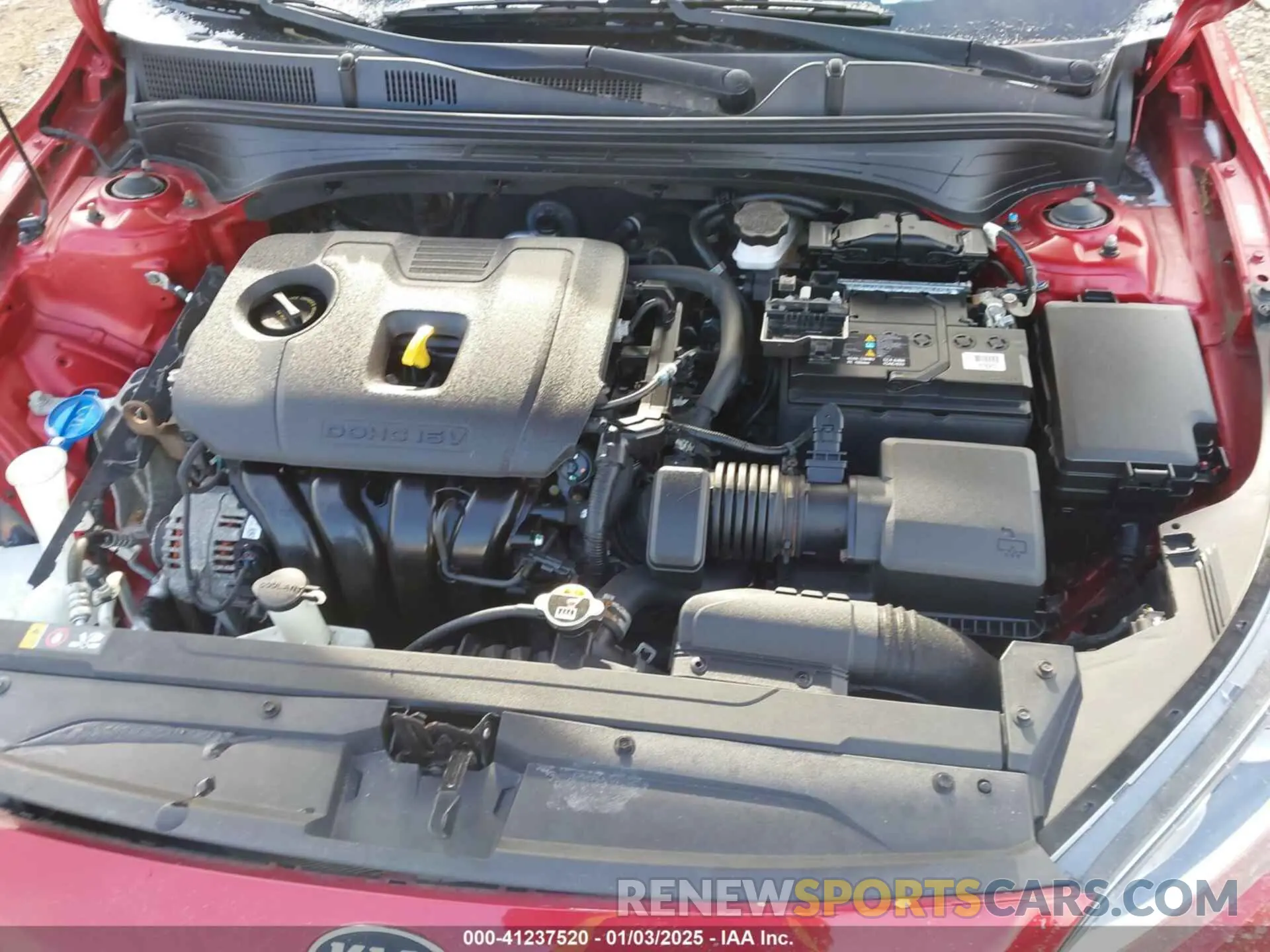 10 fotografías del automóvil dañado 3KPF24AD8LE156330 KIA FORTE 2020