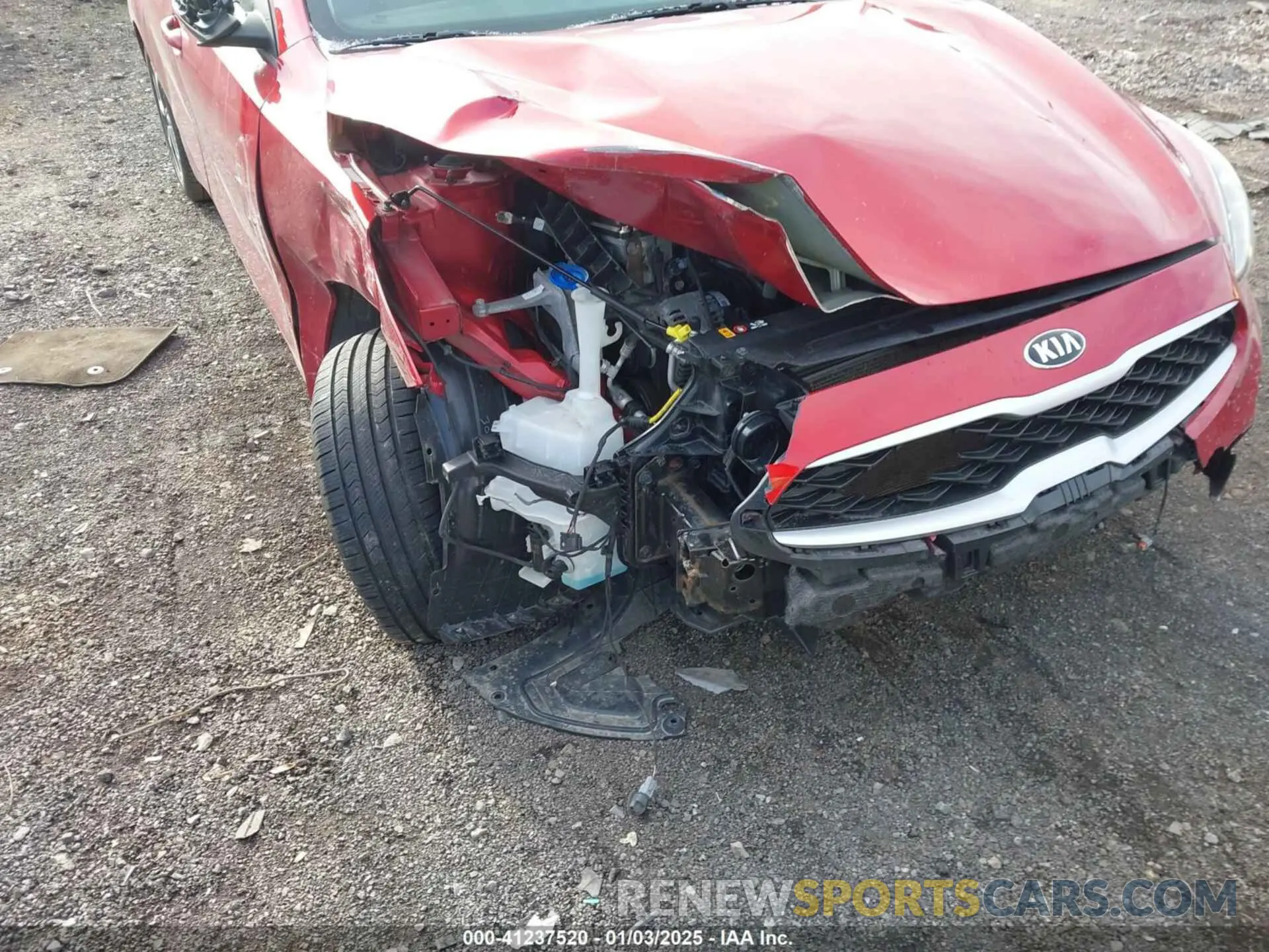 6 fotografías del automóvil dañado 3KPF24AD8LE156330 KIA FORTE 2020