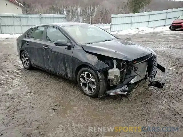 10 fotografías del automóvil dañado 3KPF24AD8LE160975 KIA FORTE 2020