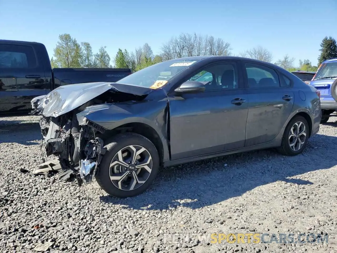 1 fotografías del automóvil dañado 3KPF24AD8LE170230 KIA FORTE 2020