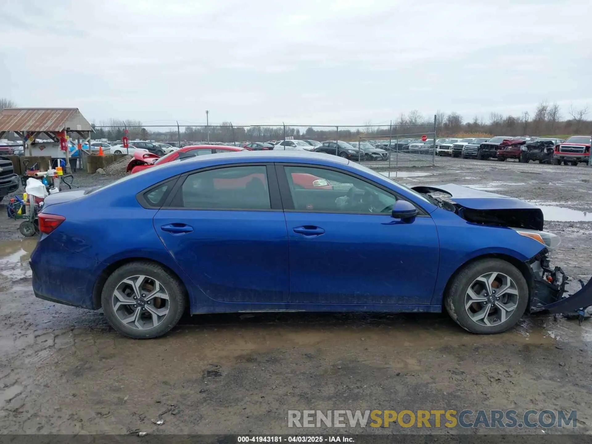 14 fotografías del automóvil dañado 3KPF24AD8LE173578 KIA FORTE 2020