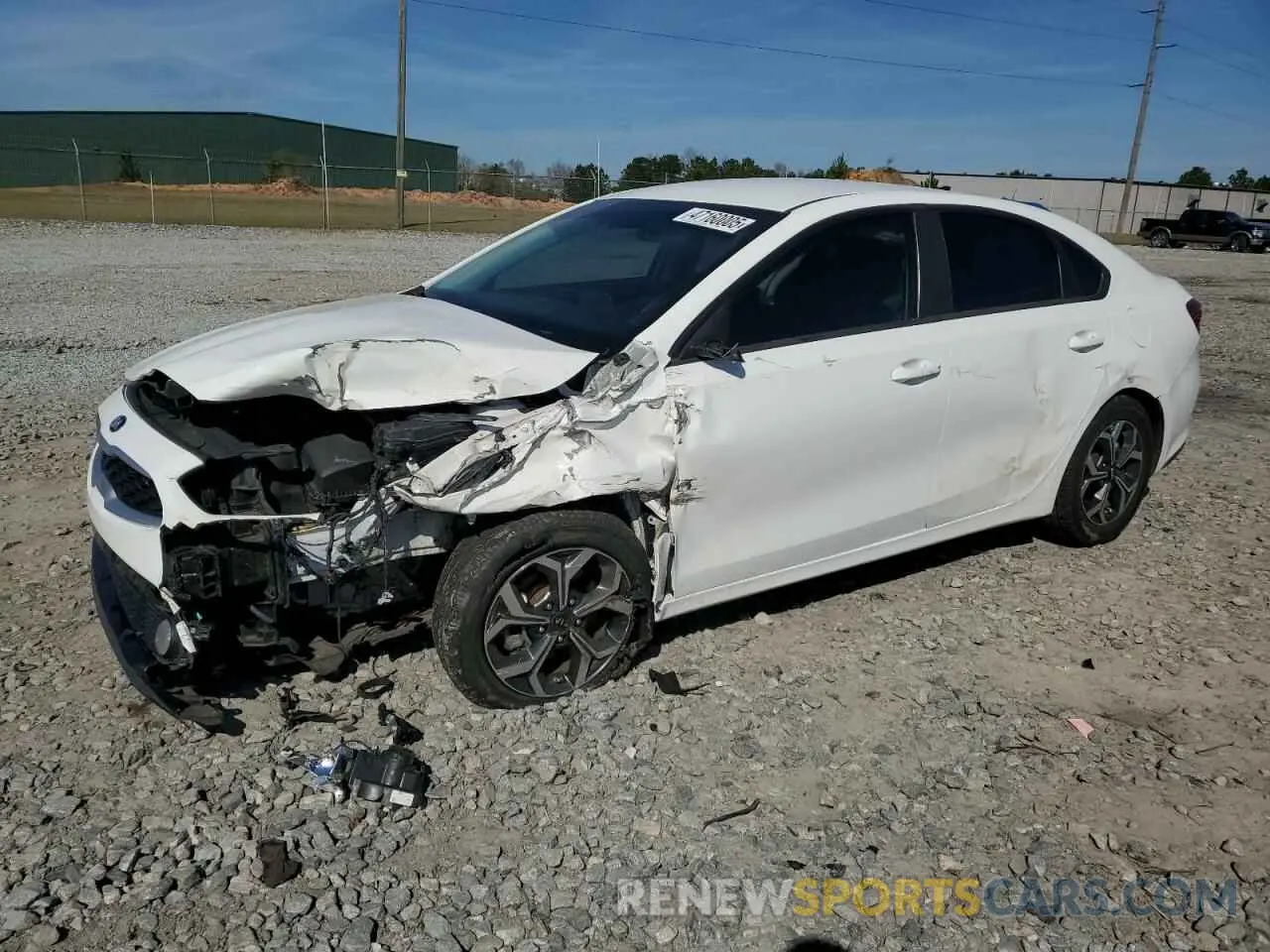 1 fotografías del automóvil dañado 3KPF24AD8LE185388 KIA FORTE 2020