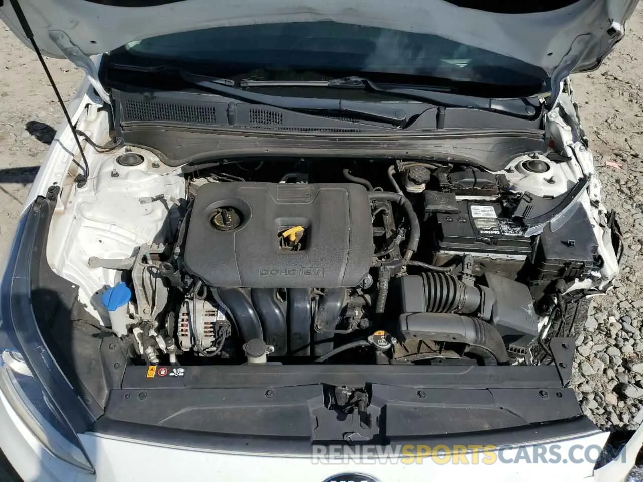 11 fotografías del automóvil dañado 3KPF24AD8LE185388 KIA FORTE 2020