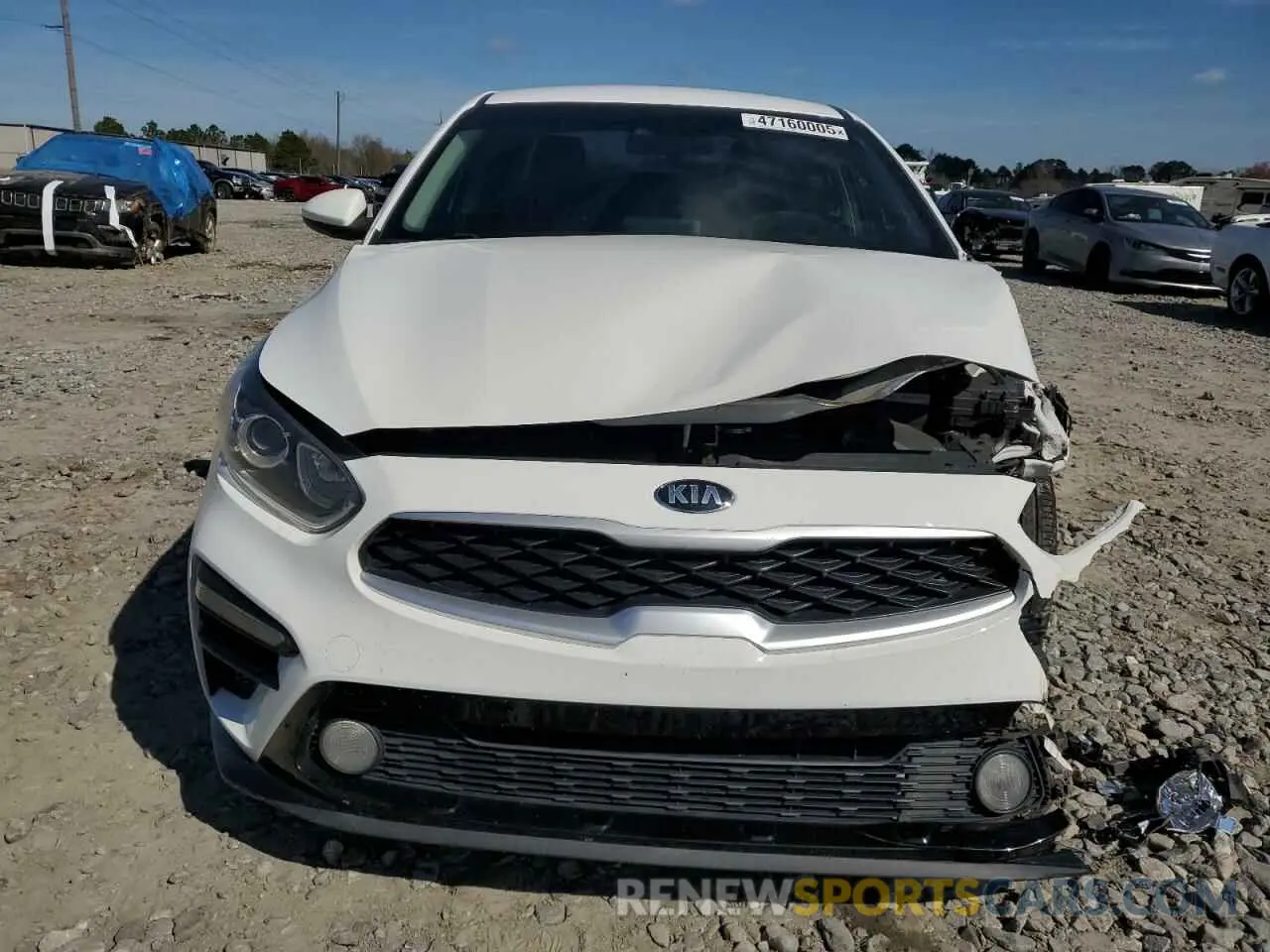 5 fotografías del automóvil dañado 3KPF24AD8LE185388 KIA FORTE 2020