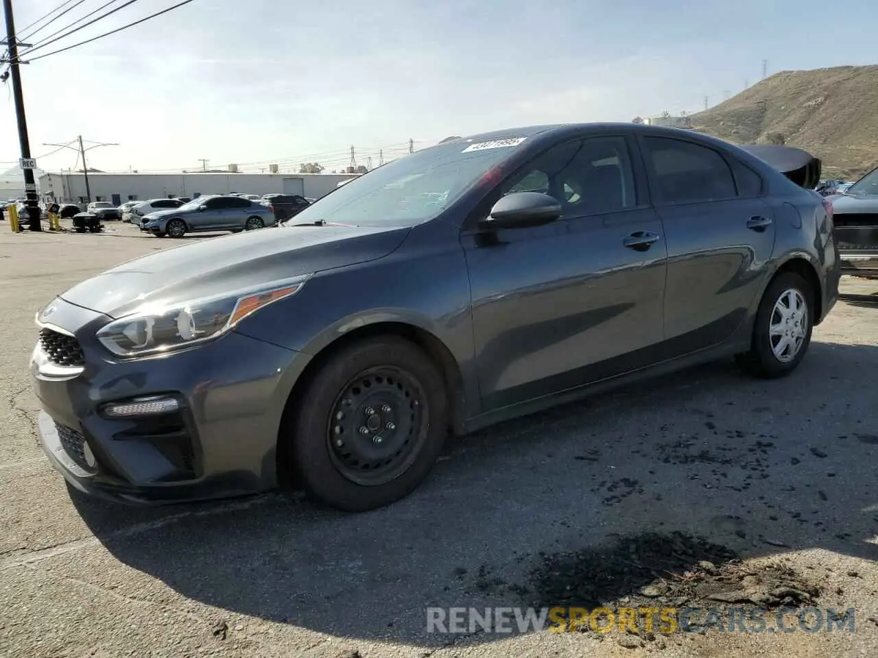 1 fotografías del automóvil dañado 3KPF24AD8LE193698 KIA FORTE 2020