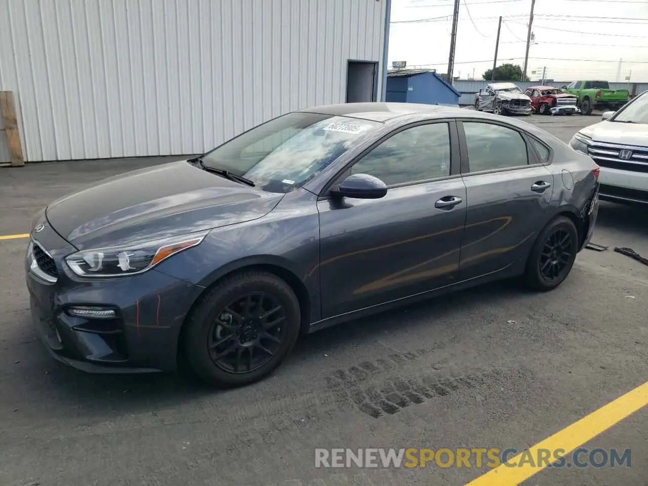 1 fotografías del automóvil dañado 3KPF24AD8LE213237 KIA FORTE 2020