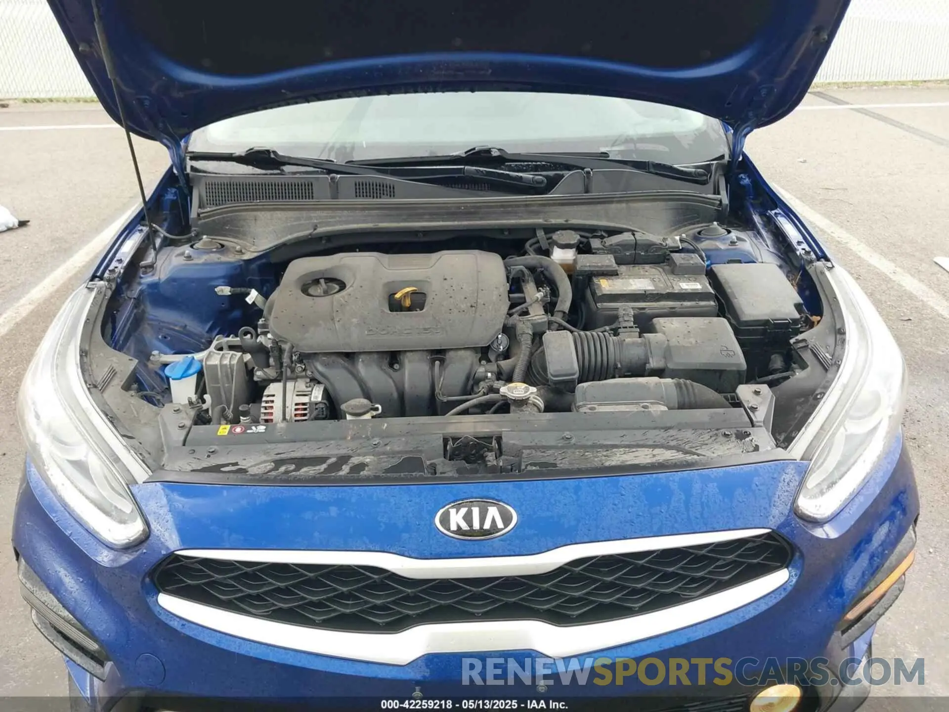 10 fotografías del automóvil dañado 3KPF24AD8LE222536 KIA FORTE 2020