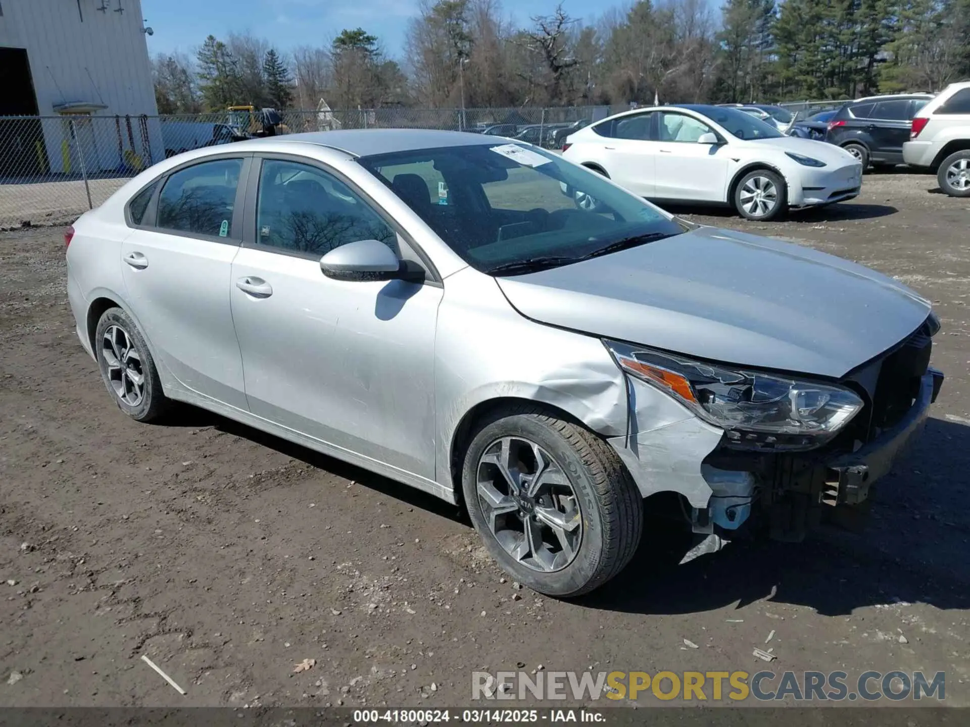 1 fotografías del automóvil dañado 3KPF24AD8LE223573 KIA FORTE 2020