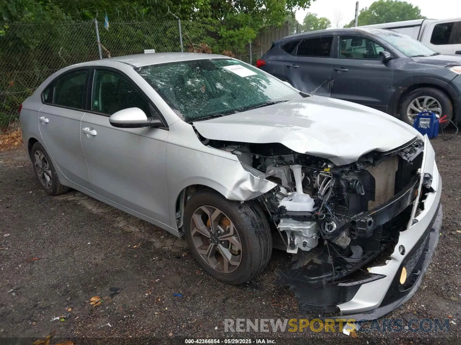1 fotografías del automóvil dañado 3KPF24AD8LE234654 KIA FORTE 2020