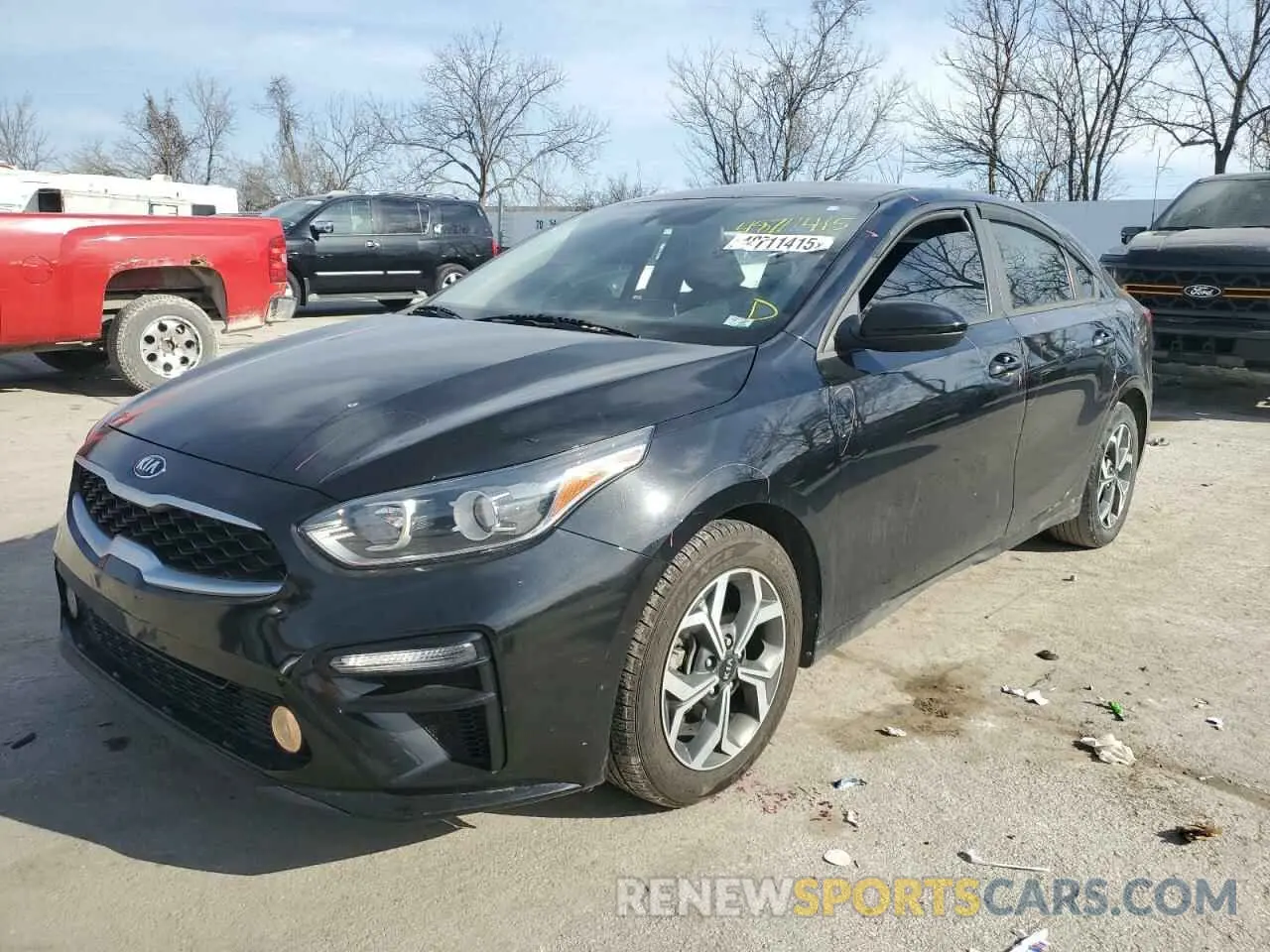 1 fotografías del automóvil dañado 3KPF24AD8LE234766 KIA FORTE 2020