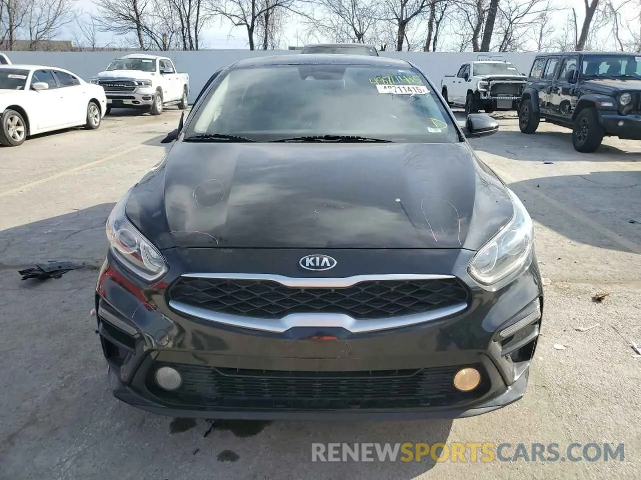 5 fotografías del automóvil dañado 3KPF24AD8LE234766 KIA FORTE 2020