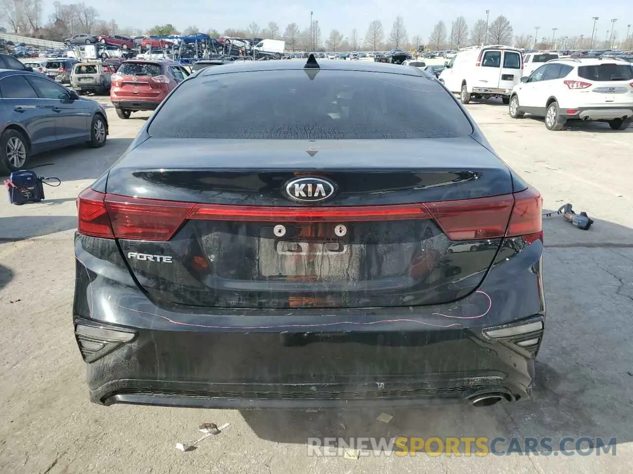 6 fotografías del automóvil dañado 3KPF24AD8LE234766 KIA FORTE 2020