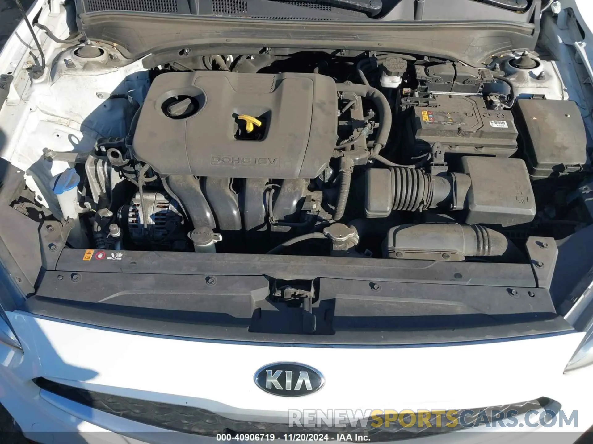10 fotografías del automóvil dañado 3KPF24AD8LE246822 KIA FORTE 2020