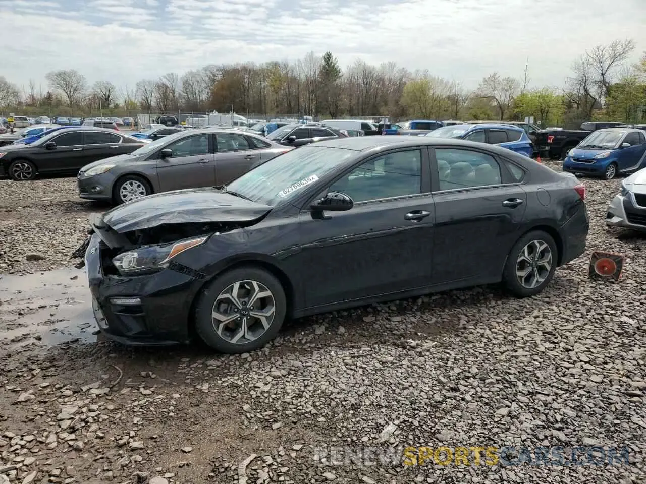 1 fotografías del automóvil dañado 3KPF24AD8LE253754 KIA FORTE 2020