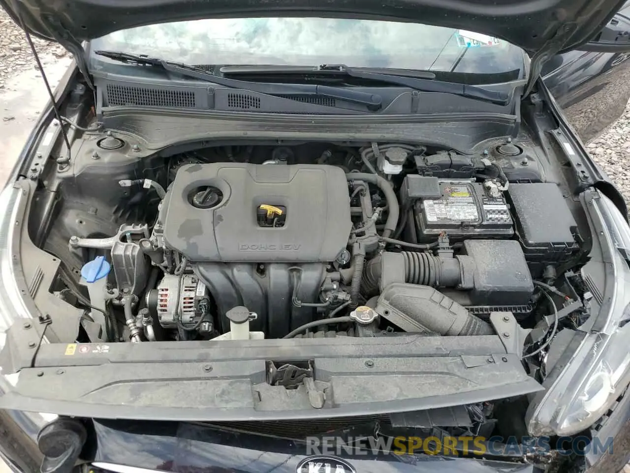 11 fotografías del automóvil dañado 3KPF24AD8LE253754 KIA FORTE 2020