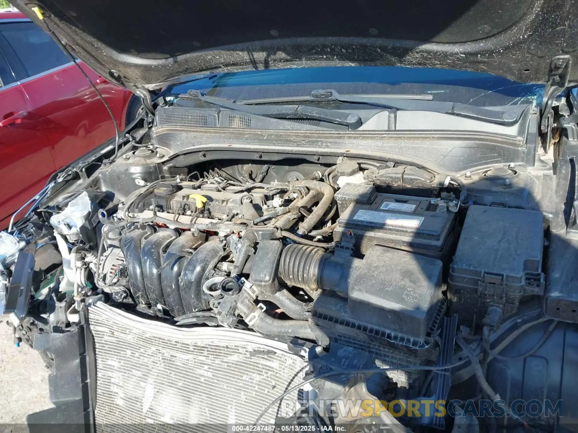 10 fotografías del automóvil dañado 3KPF24AD8LE257500 KIA FORTE 2020