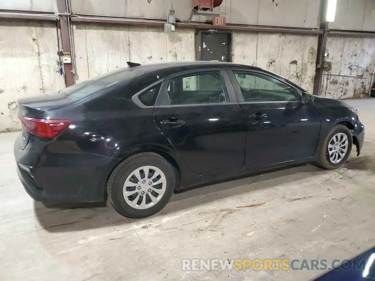 3 fotografías del automóvil dañado 3KPF24AD9LE174111 KIA FORTE 2020